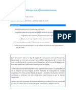 Trabajo Liderazgo para El Florecimiento Humano