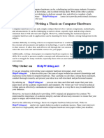 Computer Hardware Term Paper