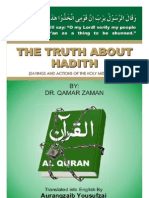 The Truth About Hadees - Eng (DR Qamar Zaman)