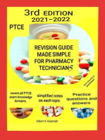 Revision Guide Made Simple For Pharmacy Technicians 3rd Edition: 3rd Edition