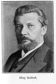 Max Kalbeck (1850 - 1921)