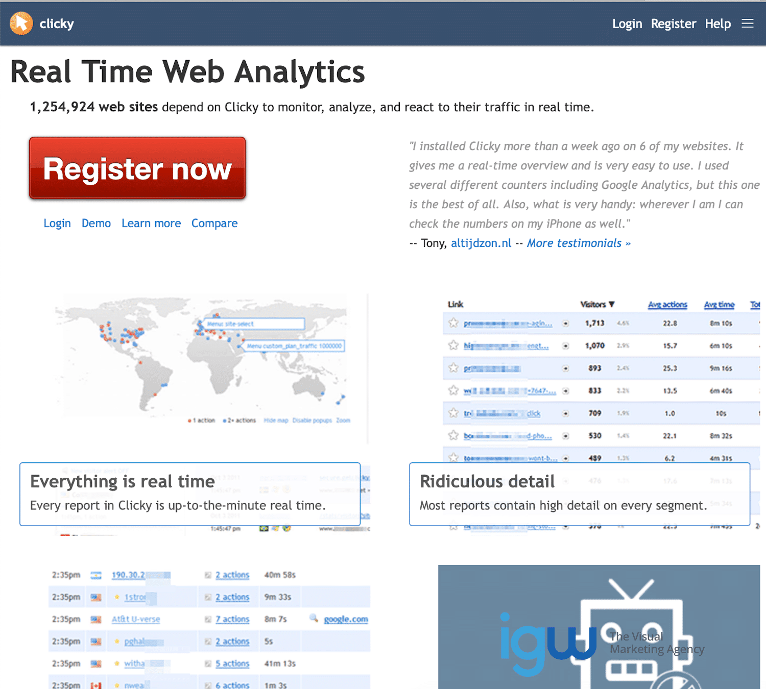 Clicky Analytics