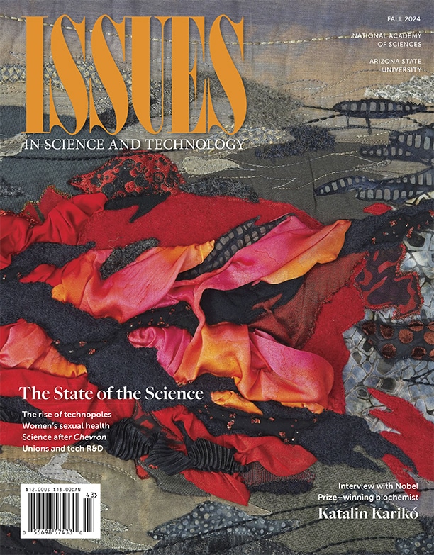 Fall 2024 Issues in Science and Technology cover