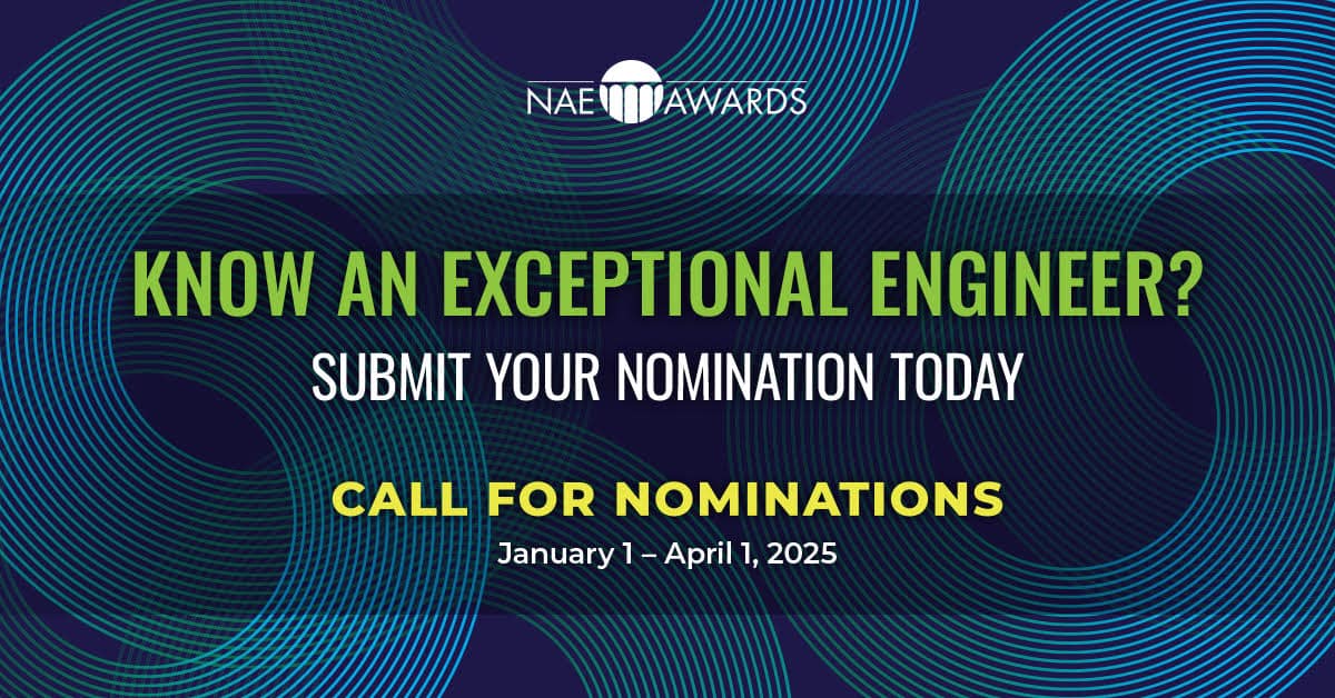 National Academy of Engineering Call for Nominations 2025