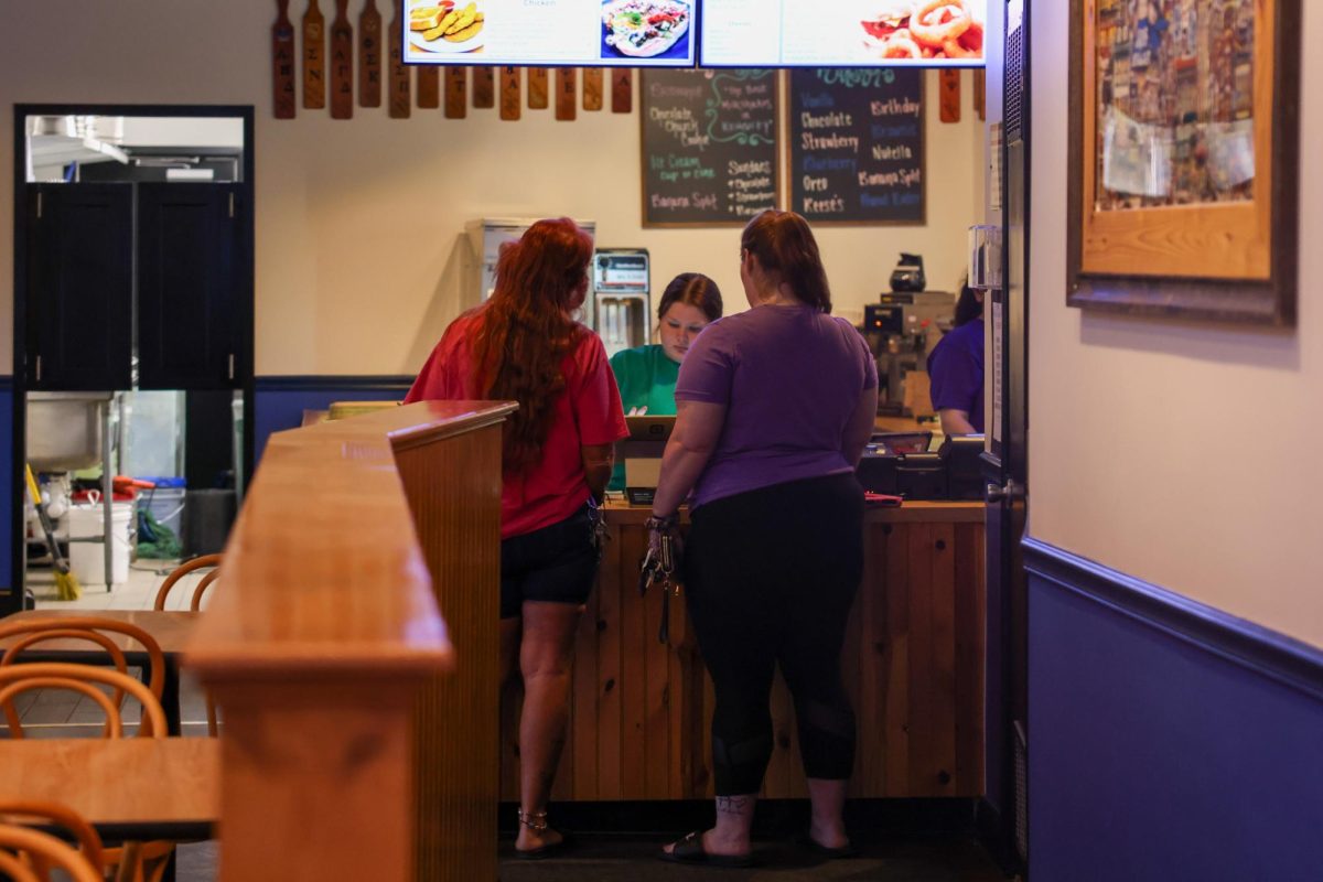 Tolly-Ho employee Haley Denny takes orders at Tolly-Ho on Wednesday, Sept. 9, 2024, in Lexington, Kentucky. Photo by Sydney Yonker | Staff