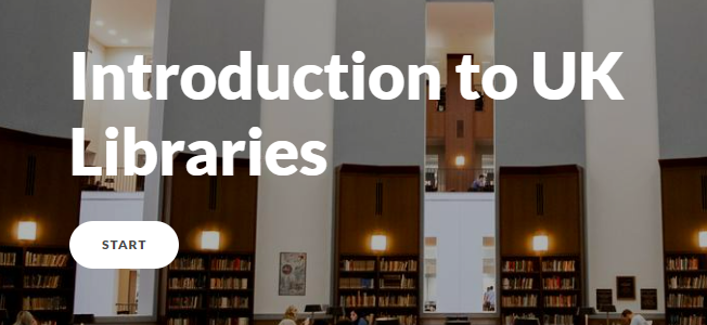 introduction to UK Libraries welcome screen