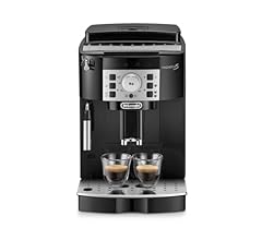 De'Longhi (デロンギ) 全自動コーヒーマシン マグニフィカS ECAM22112B コーヒーメーカー 全2メニュー カフェジャポーネ搭載 アイスコーヒー 豆から挽きたて 簡単お手入れ 手動ミルクフロッサー ブラック デロンギファミリー登…