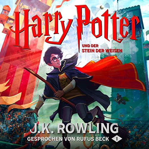 Harry Potter und der Stein der Weisen - Gesprochen von Rufus Beck Titelbild