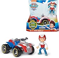 PAW PATROL, Rettungs-Quad mit Ryder-Figur (Sustainable Basic Vehicle/Basis Fahrzeug), Spielzeug für Kinder ab 3 Jahren