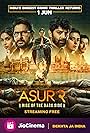 Arshad Warsi, Anmol Garg, Meiyang Chang, Barun Sobti, Vishesh Bansal, Anupriya Goenka, and Ridhi Dogra in Asur: Welcome to Your Dark Side (2020)