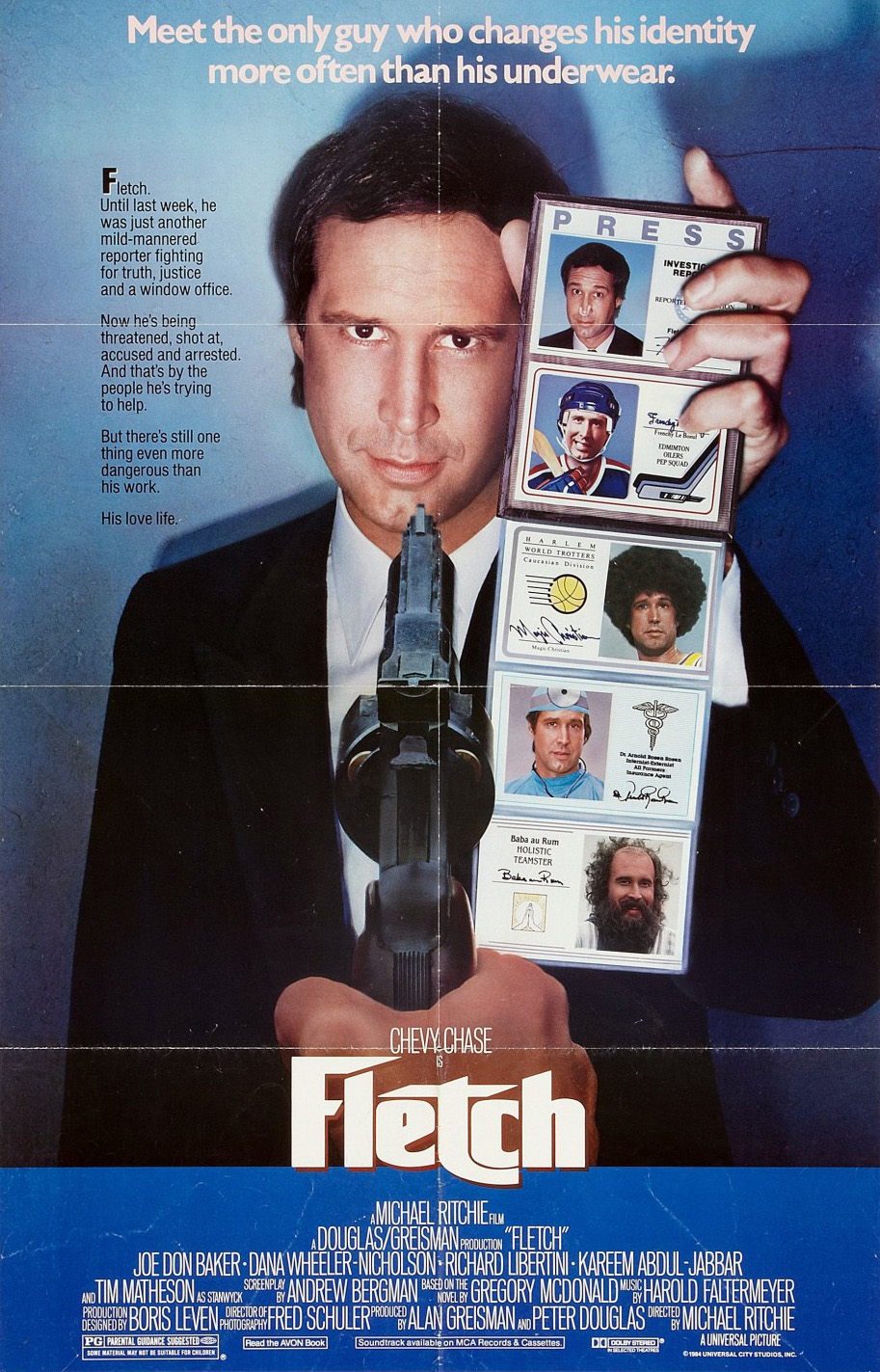 Chevy Chase in Fletch (1985)