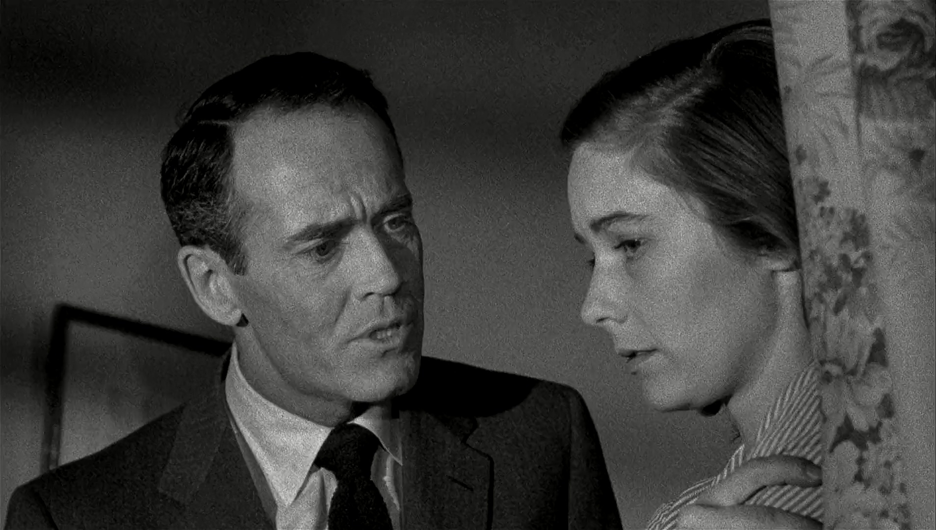 Henry Fonda and Vera Miles in The Wrong Man (1956)