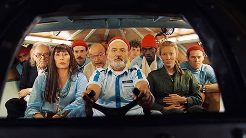 Jeff Goldblum, Bill Murray, Willem Dafoe, Cate Blanchett, Bud Cort, Anjelica Huston, Michael Gambon, Noah Taylor, Matthew Gray Gubler, Seu Jorge, and Waris Ahluwalia in The Life Aquatic with Steve Zissou (2004)