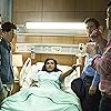 Ike Barinholtz, Chris Messina, Adam Pally, Mindy Kaling, and Ed Weeks in The Mindy Project (2012)