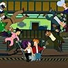 Katey Sagal, Maurice LaMarche, John DiMaggio, David Herman, Phil LaMarr, Tress MacNeille, Lauren Tom, and Billy West in Futurama (1999)