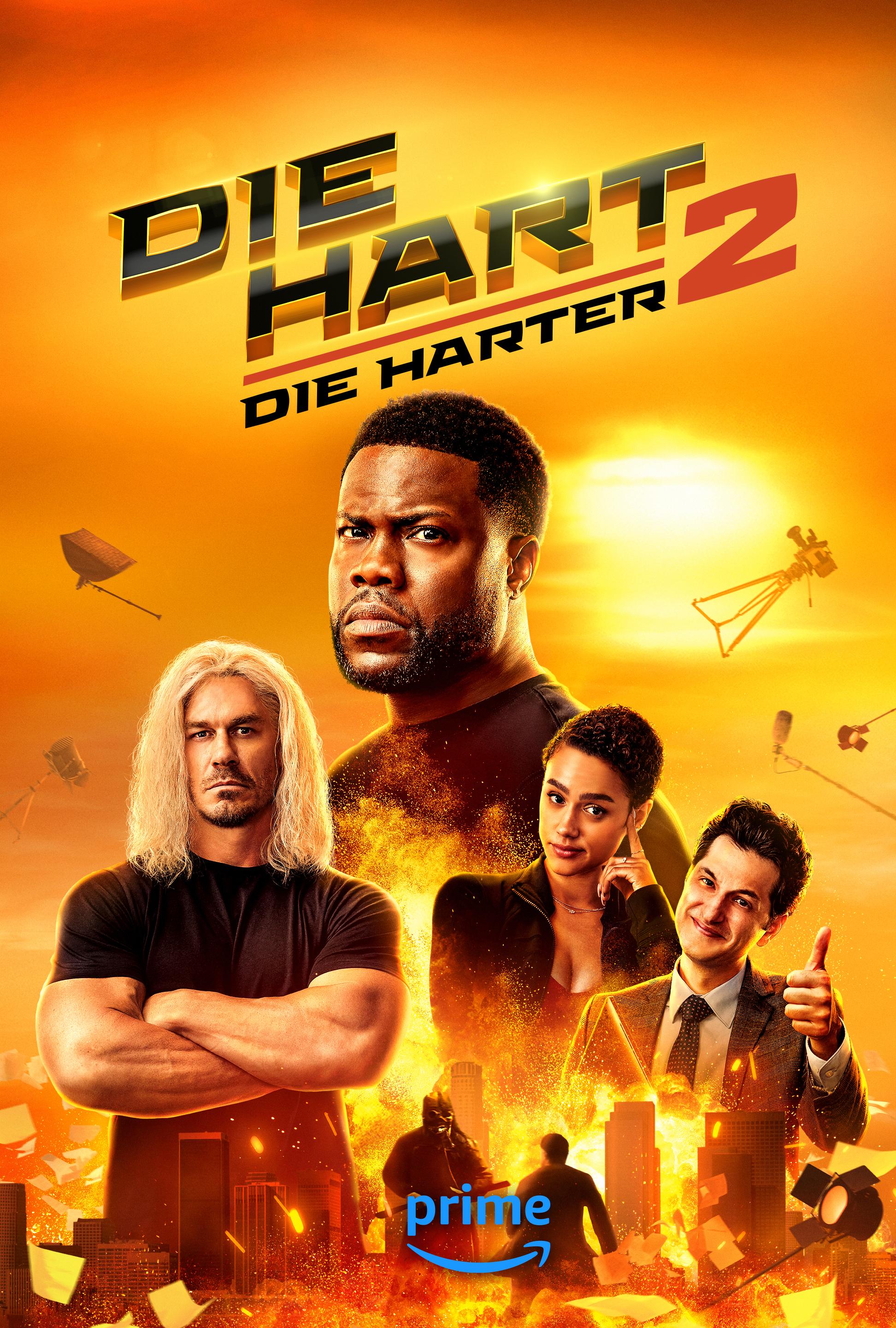 Kevin Hart, John Cena, Ben Schwartz, and Nathalie Emmanuel in Die Hart 2: Die Harter (2024)