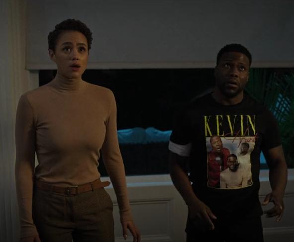 Kevin Hart and Nathalie Emmanuel in Die Hart 2: Die Harter (2024)