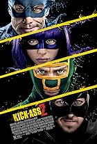 Jim Carrey, Aaron Taylor-Johnson, Chloë Grace Moretz, and Christopher Mintz-Plasse in Kick-Ass 2 (2013)