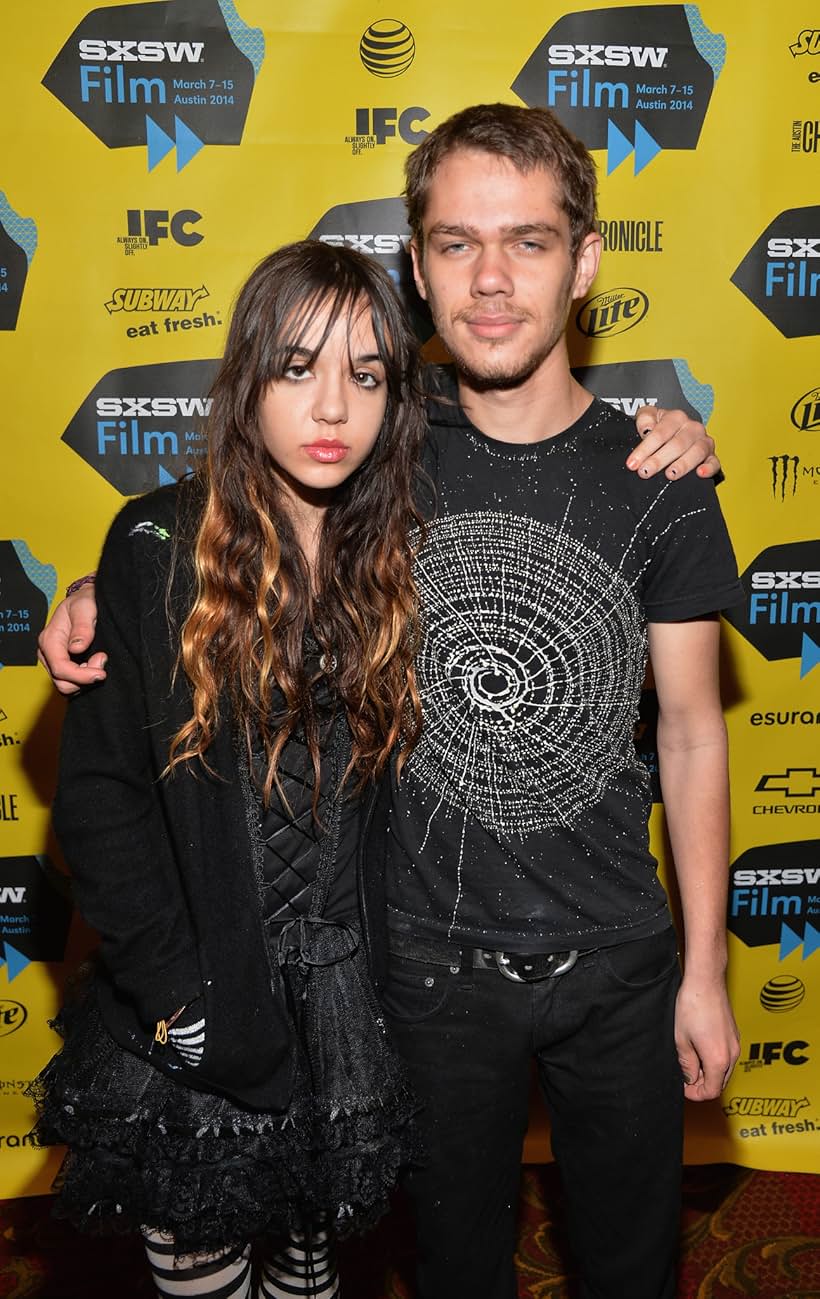 Lorelei Linklater and Ellar Coltrane at an event for Boyhood (2014)