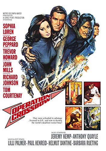 Sophia Loren, George Peppard, Trevor Howard, Tom Courtenay, Richard Johnson, John Mills, and Lilli Palmer in Operation Crossbow (1965)