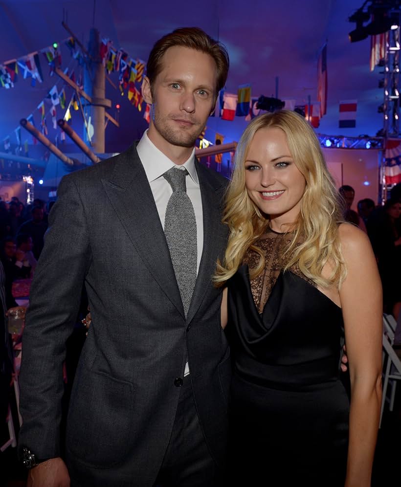 Alexander Skarsgård and Malin Akerman at an event for Battleship (2012)