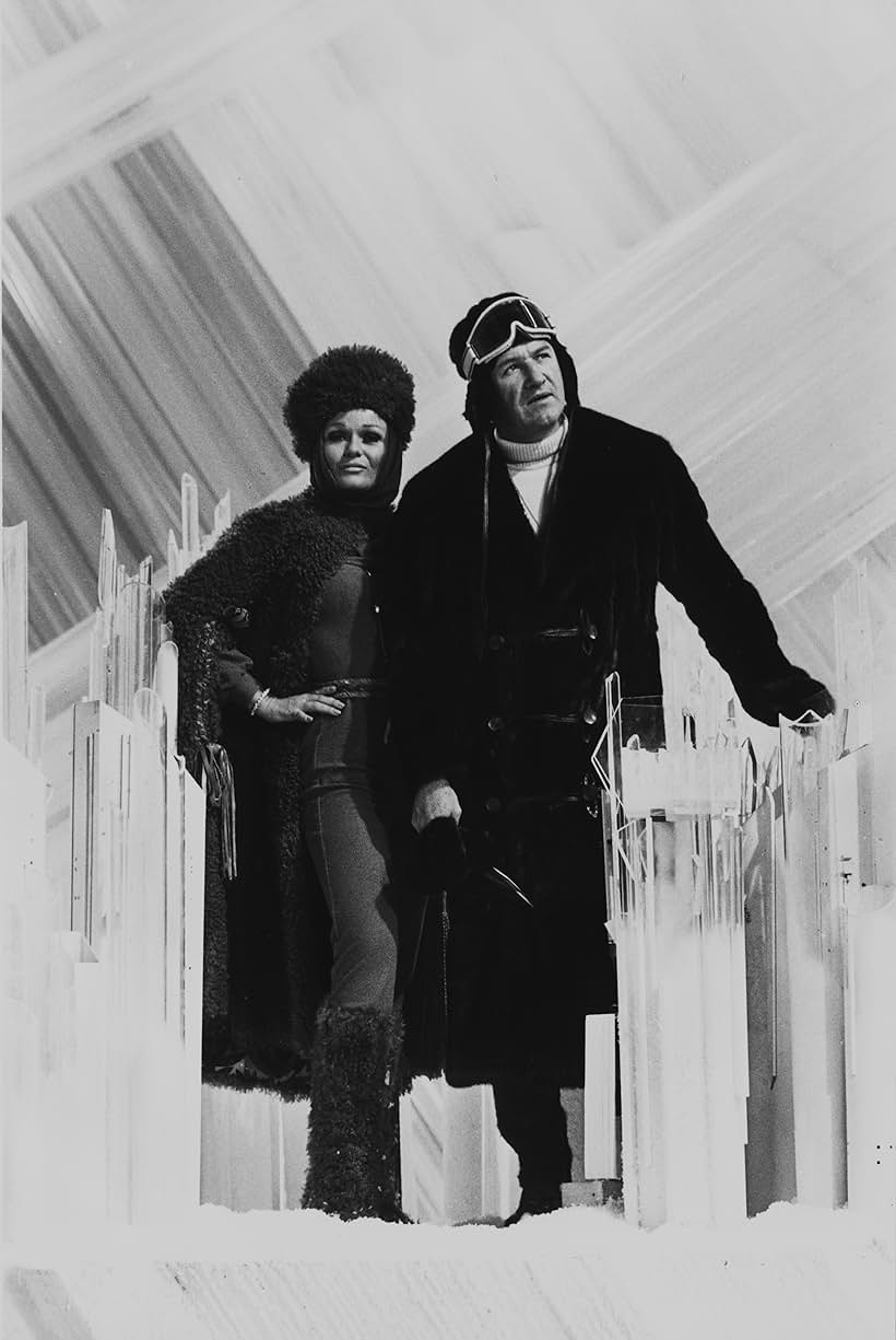 Gene Hackman and Valerie Perrine in Superman II (1980)