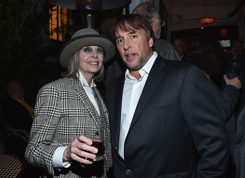 Diane Keaton and Richard Linklater at an event for Boyhood (2014)