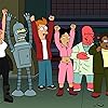 Katey Sagal, John DiMaggio, Phil LaMarr, and Billy West in Futurama (1999)