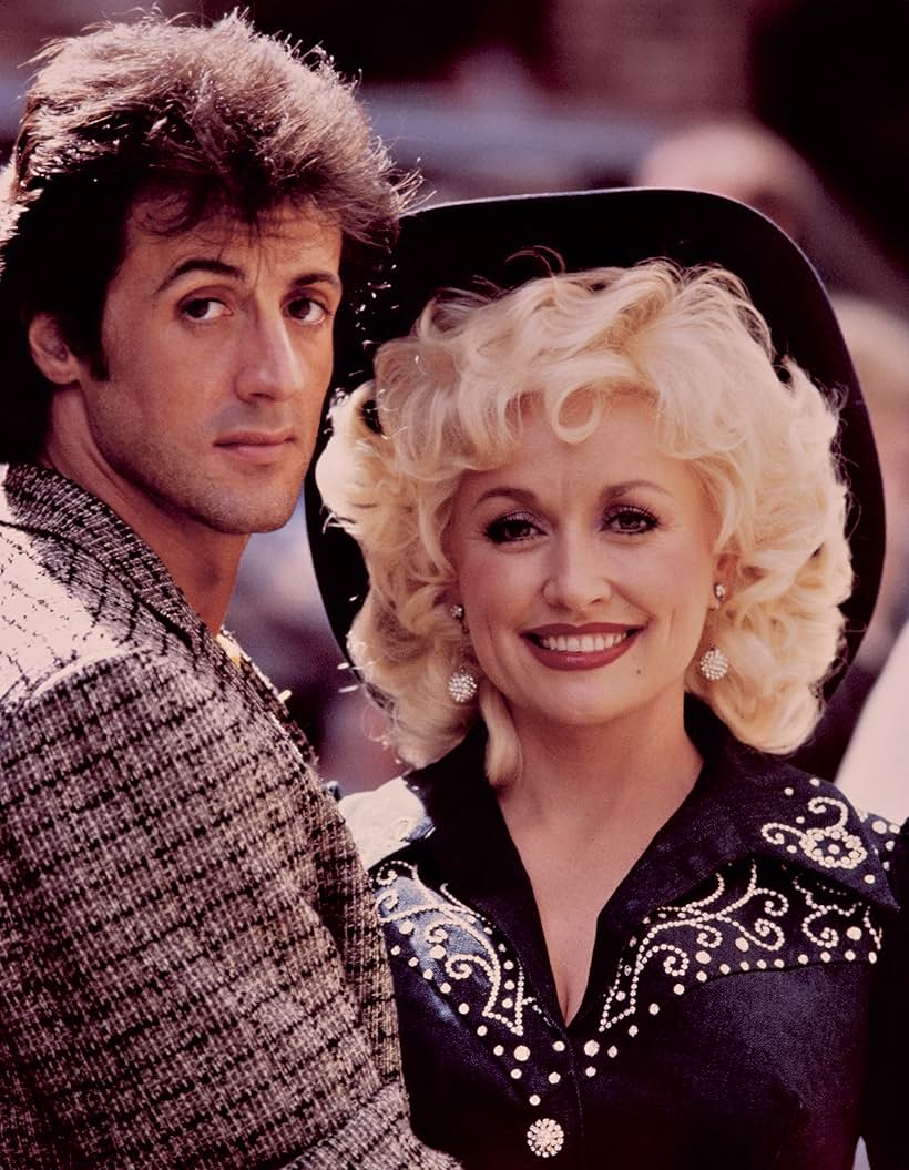 Sylvester Stallone and Dolly Parton in Rhinestone (1984)