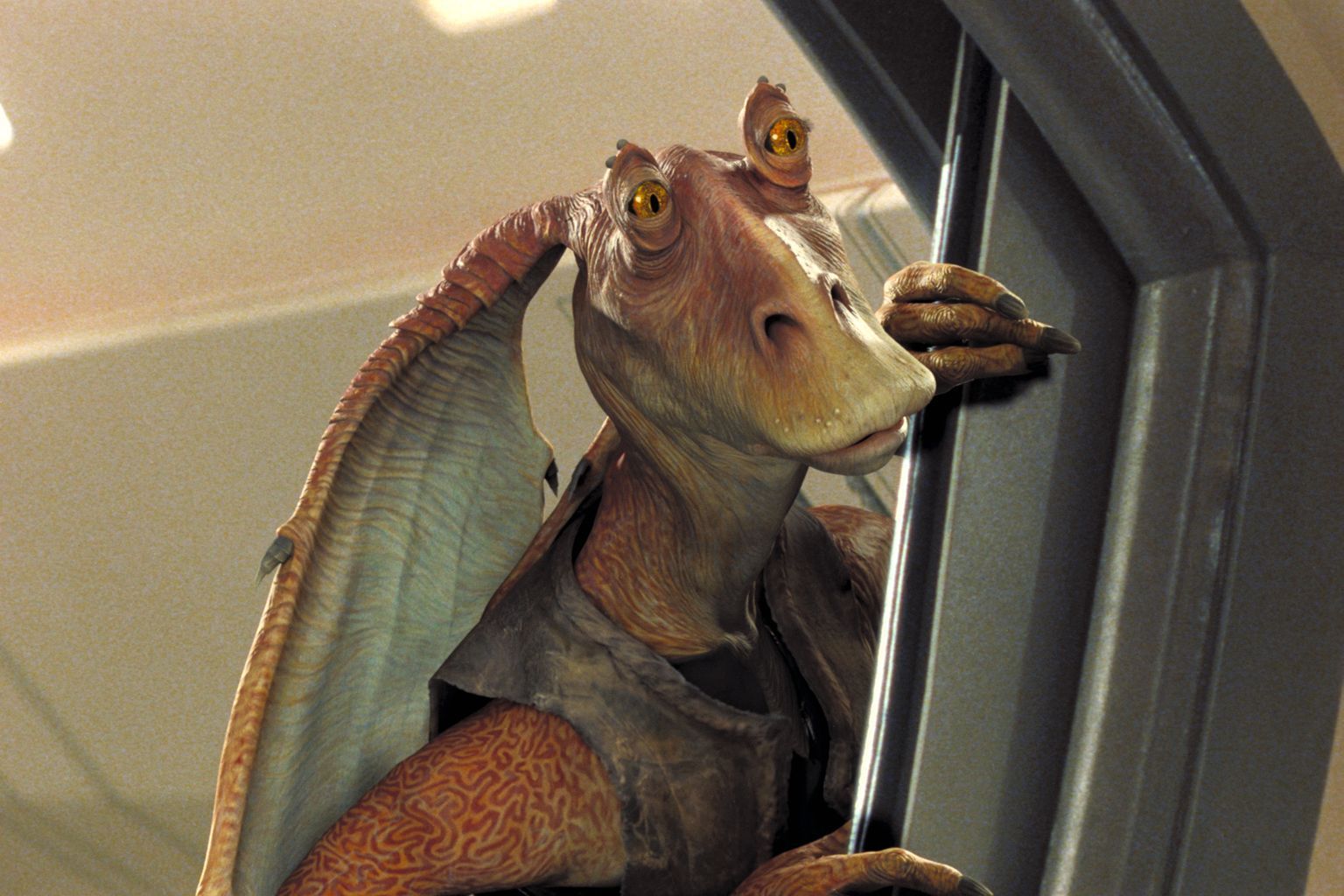 Ahmed Best in Star Wars: Episode I - The Phantom Menace (1999)