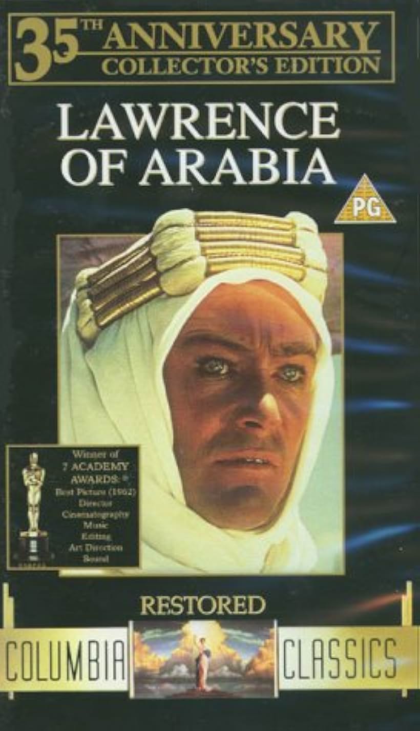 Peter O'Toole in Lawrence of Arabia (1962)