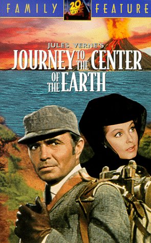 James Mason and Arlene Dahl in Journey to the Center of the Earth (1959)