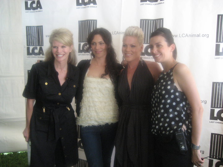 Kim Sill and P!nk