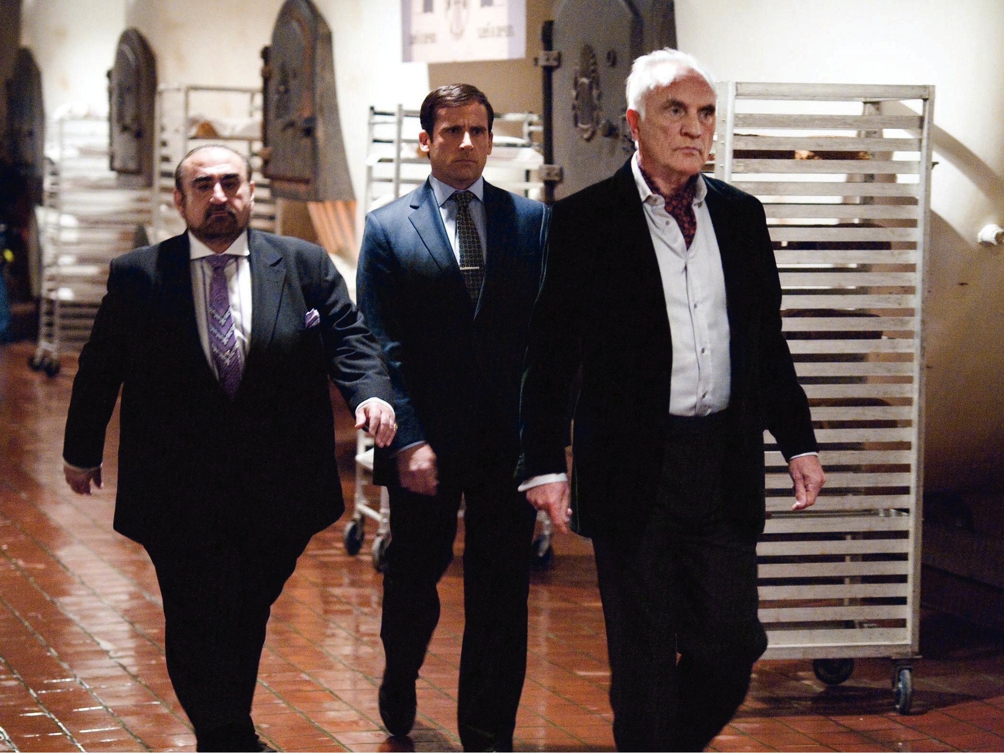 Terence Stamp, Steve Carell, and Ken Davitian in Get Smart (2008)