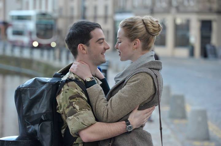 Kevin Guthrie and Freya Mavor in Sunshine on Leith (2013)