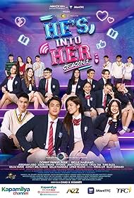 Kaori Oinuma, Criza Ta-a, Limer Veloso, Ashley Del Mundo, Gello Marquez, Jeremiah Lisbo, Dalia Varde, Mikhaela Lim, Rajo Serrano, Belle Mariano, Vivoree Esclito, Joao Constancia, and Donny Pangilinan in He's Into Her (2021)