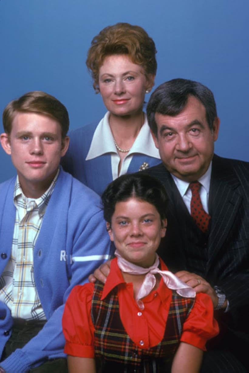 "Happy Days" Ron Howard, Marion Jones, Tom Bosley, Erin Moran