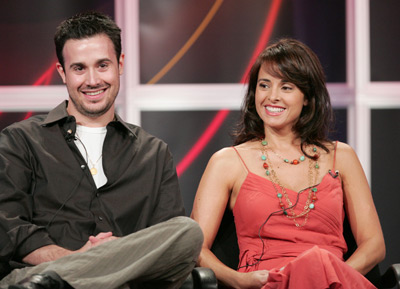 Jacqueline Obradors and Freddie Prinze Jr. at an event for Freddie (2005)