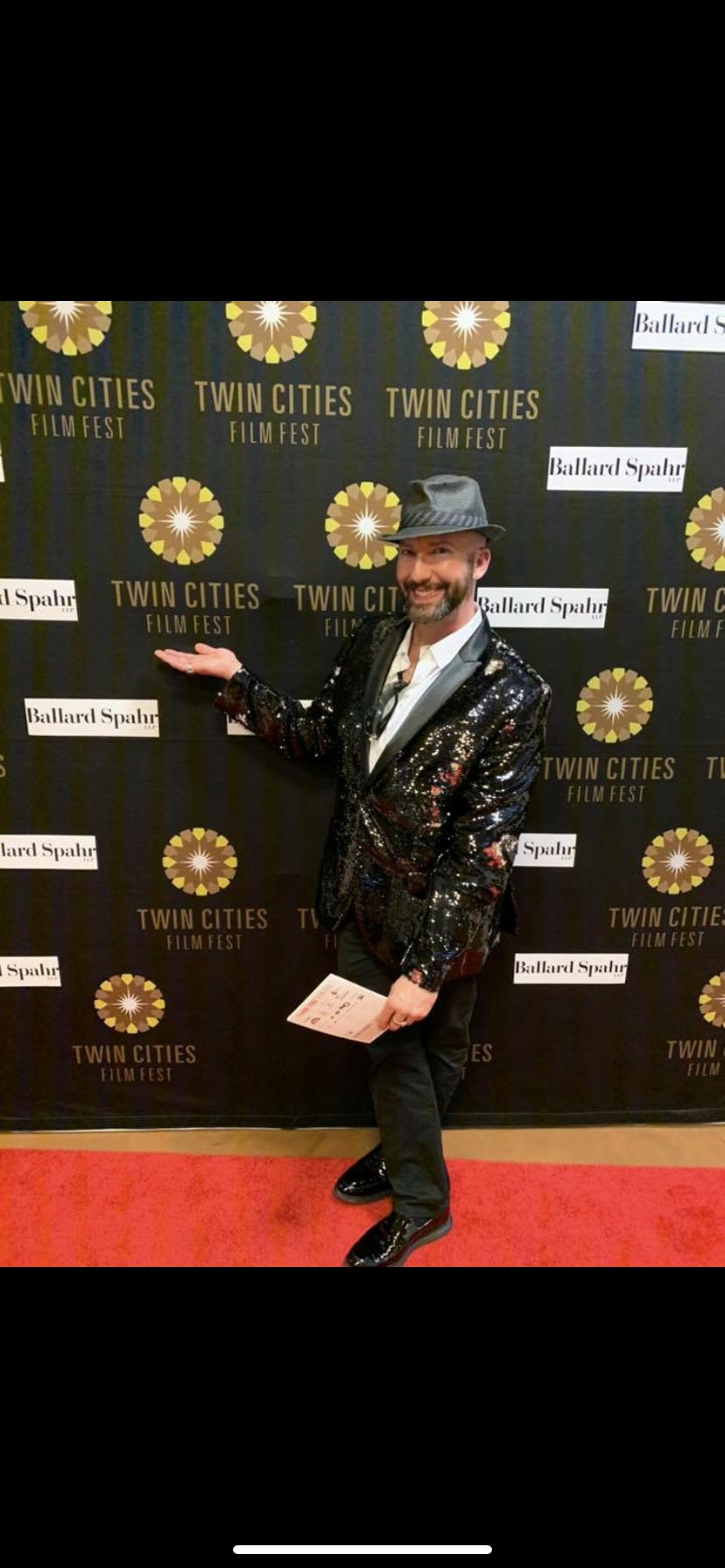 Max Bishop premiere at the Twin Cities Film Fest in October of 2019.