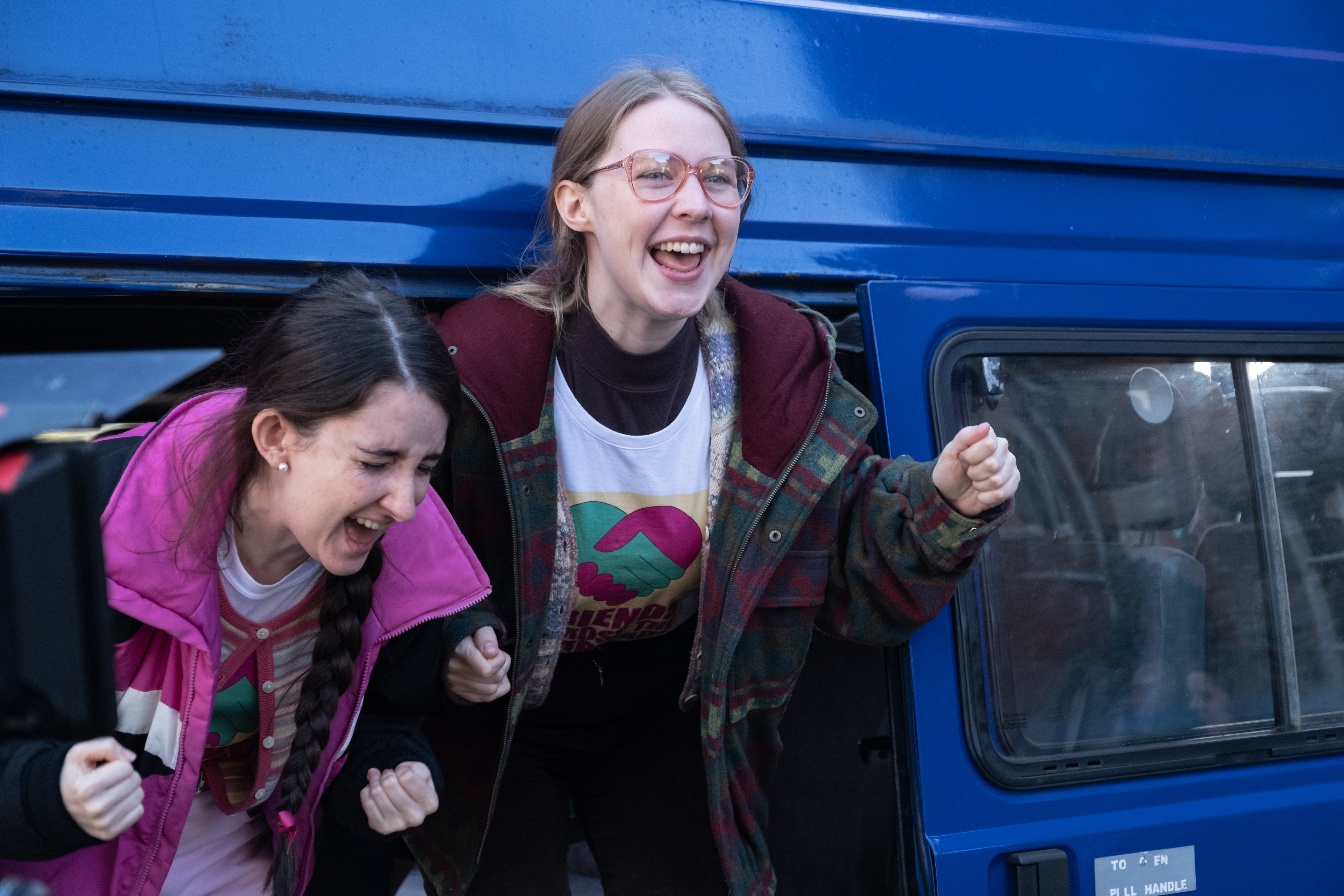 Leah O'Rourke and Beccy Henderson in Derry Girls (2018)