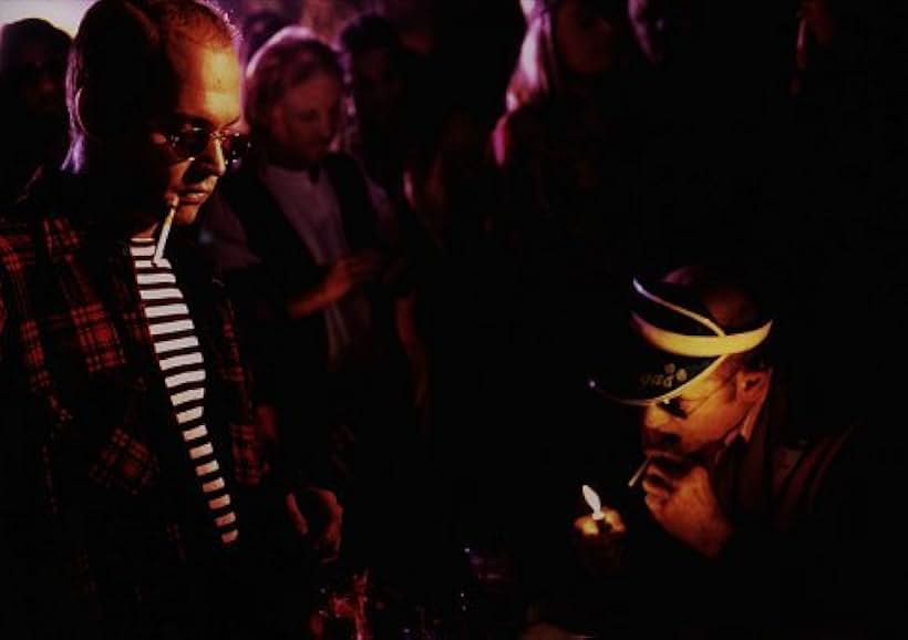 Johnny Depp and Hunter S. Thompson in Fear and Loathing in Las Vegas (1998)