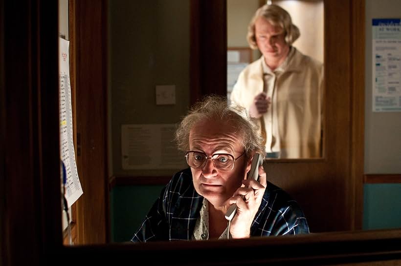 Jim Broadbent and Hugo Weaving in Cloud Atlas (2012)