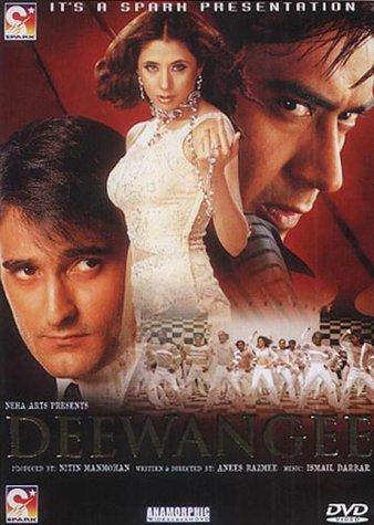 Urmila Matondkar, Ajay Devgn, and Akshaye Khanna in Deewangee (2002)