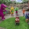 Jeff Ayers, Julie Johnson, Patty Wirtz, Kyle Nelson, Alex Wilson, Selena Gomez, Carey Stinson, Dean Wendt, and Katherine Pully in Barney & Friends (1992)