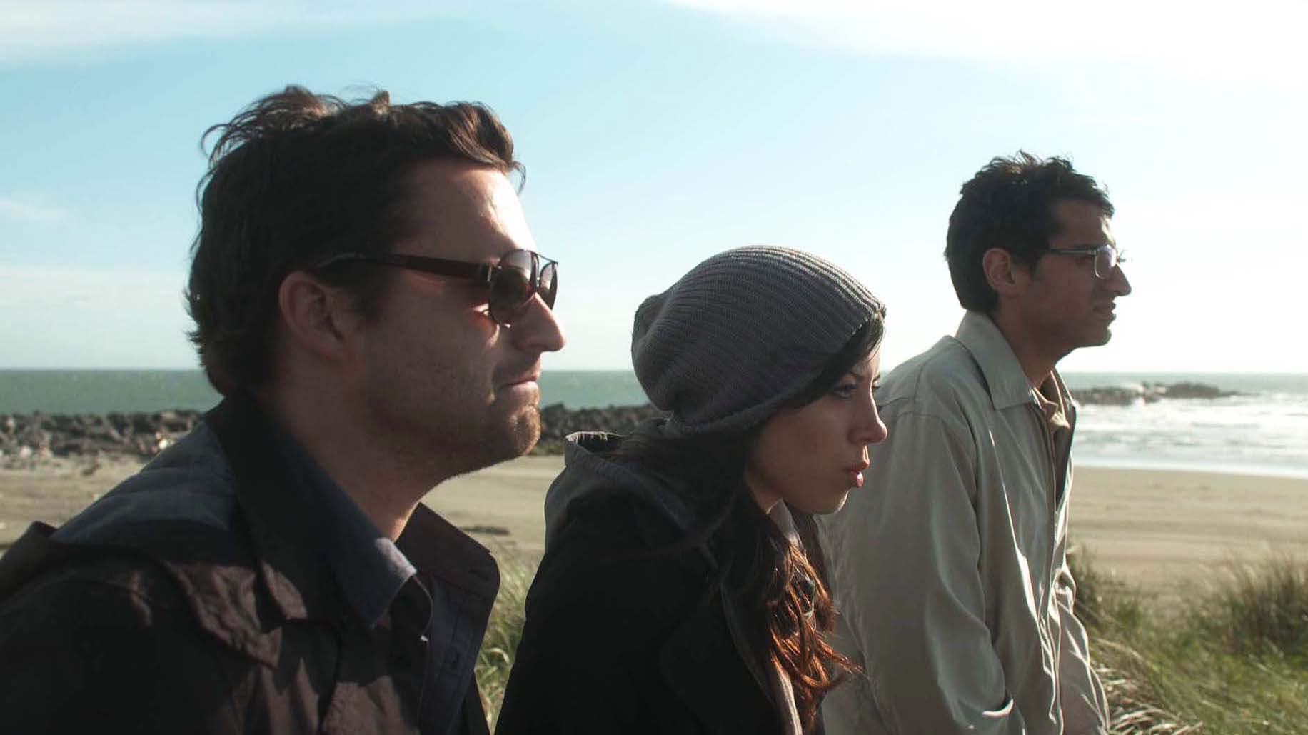 Jake Johnson, Aubrey Plaza, and Karan Soni in Safety Not Guaranteed (2012)