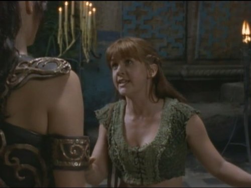 Lucy Lawless and Renée O'Connor in Xena: Warrior Princess (1995)