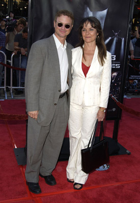 Gary Sinise and Moira Sinise at an event for Terminator 3: Rise of the Machines (2003)