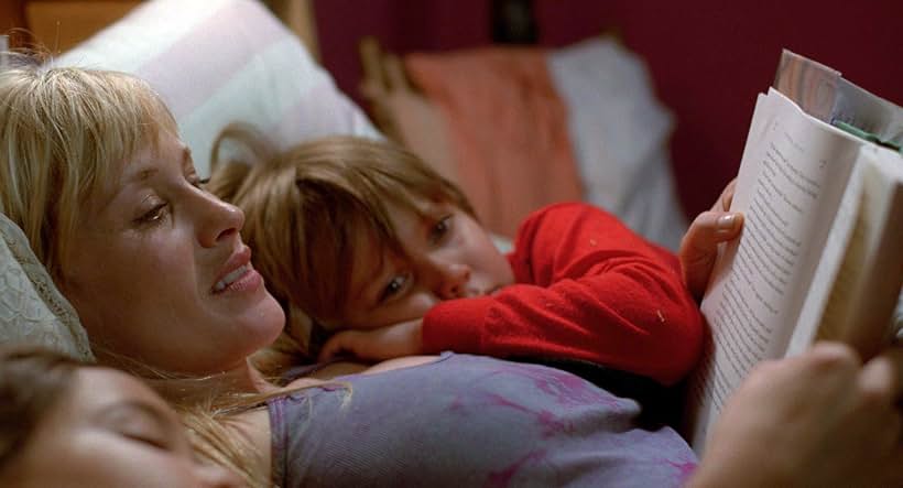 Patricia Arquette and Ellar Coltrane in Boyhood (2014)