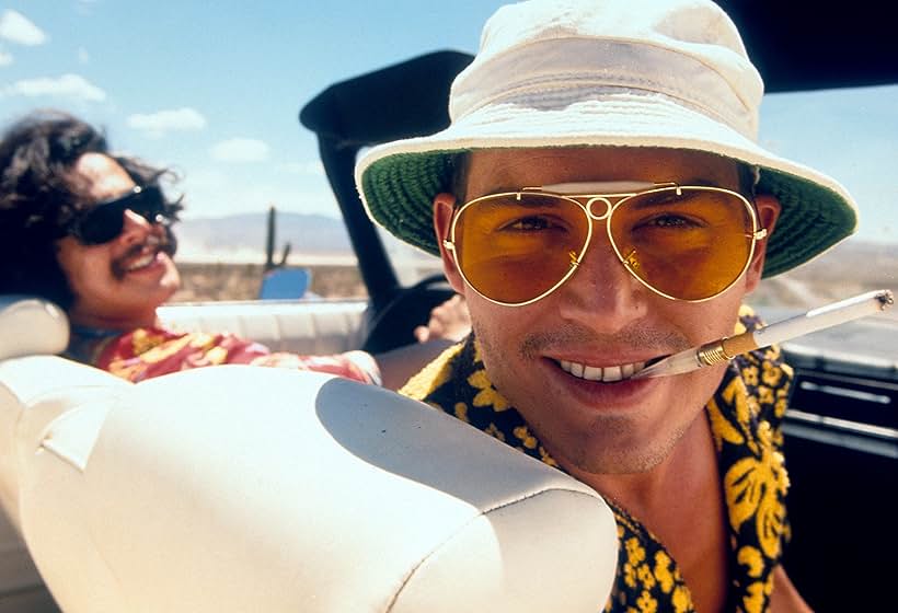 Johnny Depp and Benicio Del Toro in Fear and Loathing in Las Vegas (1998)