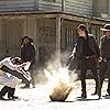 Sam Rockwell, Adam Beach, Chris Browning, and Paul Dano in Cowboys & Aliens (2011)